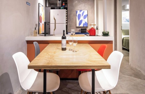 Vila Nova Conceicao Apartment | Cozy 1-bedroom apartment in serene São Paulo with AC gym and Pool