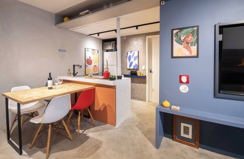 Vila Nova Conceicao Apartment | Cozy 1-bedroom apartment in serene São Paulo with AC gym and Pool