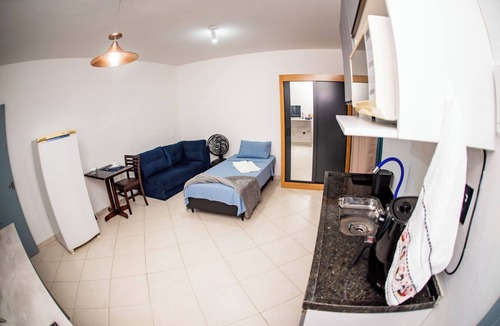 Conceicao Apartment | Cozy studio 30 seconds from Bosque and everything you need within a 2-minute walk!