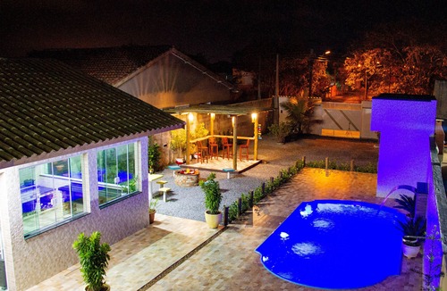 Cidade Nova Peruibe House | Delicatessen in Peruíbe with swimming pool sleeps 16 - by ReservaPraia
