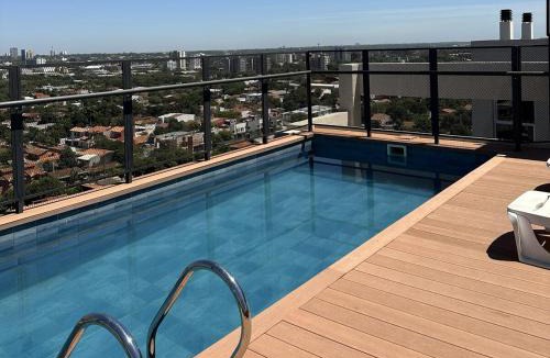 Fernando De La Mora Apartment | Departamento un dormitorio piso 9 con parrillero y piscina
