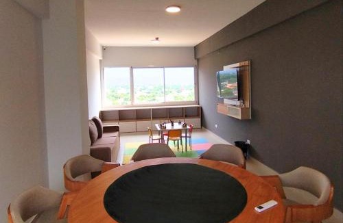 Fernando De La Mora Apartment | Departamento Monoambiente con piscina y vista en terraza