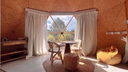 Colonia Chapadmalal House | Domo 2 - Glamping para 2 PAX con pile y parrilla en Cruz del Sur, Chapadmalal - Hola Sur