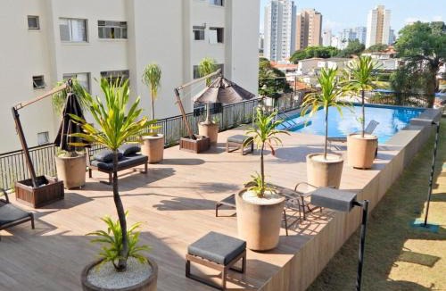 Campo Belo Apartment | Easy Star - Studio Iluminado e com Vista, ao lado do Aeroporto - PN02G
