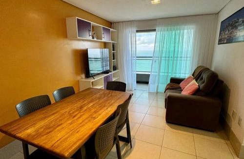 Ponta Negra Apartment | Edy hospedagens - Duna Barcane 1801 com vista para o mar