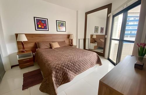 Boqueirao Apartment | Elegante apto com vista mar no Gonzaga