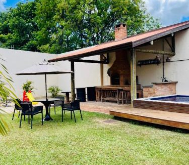 Pallu House | Espaço Ranchão com Piscina em São Pedro - SP