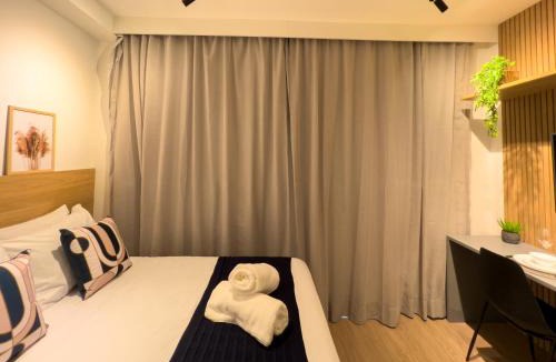Brooklin Novo Apartment | Estiloso e Moderno - Studio Brooklin com Piscina Rooftop