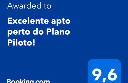 Plano Piloto Apartment | Excelente apto perto do Plano Piloto!