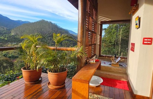Sao Francisco Xavier Ski Chalet | Experiência Premium - Lareira, Ofurô e Vista em São Francisco Xavier