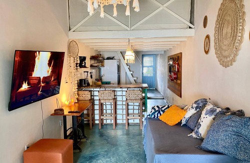 Prea House | Feet in the Sand: Loft Designer with Ocean View on Preá Beach