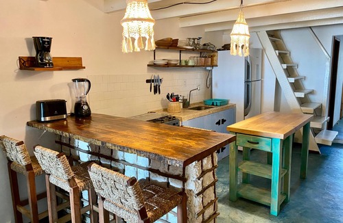 Prea House | Feet in the Sand: Loft Designer with Ocean View on Preá Beach