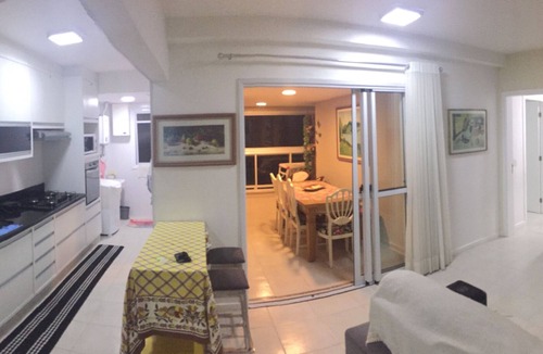 Pitangueiras Apartment | Fit with Gourmet Balcony, 150m from the beach, 3 bedrooms with air, pool and barbecue