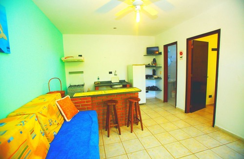 Maresias Condo | FLAT 01 - SEASIDE! EXCELLENT COND. CLOSED -16 CHALETS WITH KITCHENS. - UP TO 4 PEOPLE
