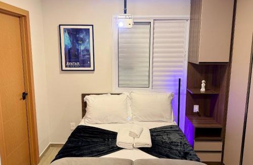 Belenzinho Apartment | Flat 02 Cinema com Projetor e Enxoval de Hotel