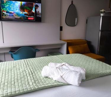 Intermares Apartment | Flat 4 Mares - Refugio a dois - Com piscina e estacionamento em Intermares