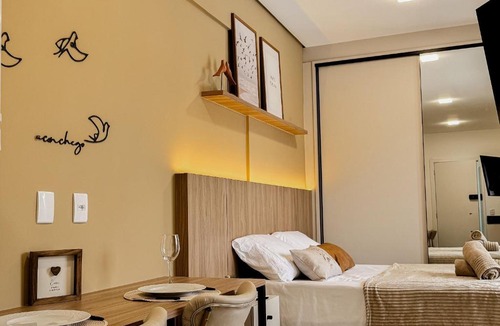 Santa Terezinha Apartment | Flat acolhedor + garagem em Brusque