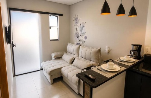 Rio Claro Apartment | Flat AR Aconchegante com Ar Condicionado e Estacionamento