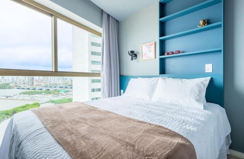Sao Jose Apartment | Flat at Parque do Cais with Pool and Gym - PC1505