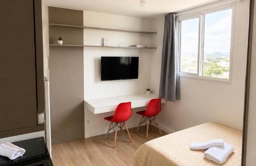 Prado Velho Apartment | Flat bem localizado, completo e bem aconchegante