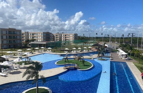 Nossa Senhora do O Apartment | Flat com 1 Quarto e Lazer no Condomínio Muro Alto Clube Muro Alto Family Flat