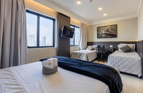 Guarulhos City Centre Apartment | Flat em Hotel 4 estrelas a 10 min do Aeroporto GRU