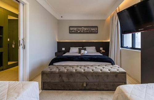 Guarulhos City Centre Apartment | Flat em Hotel 4 estrelas a 10 min do Aeroporto GRU