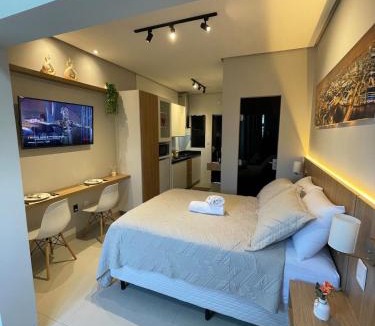 Jardim Palmeiras Apartment | Flat Executivo, Moderno e Aconchegante - Ahava Stays