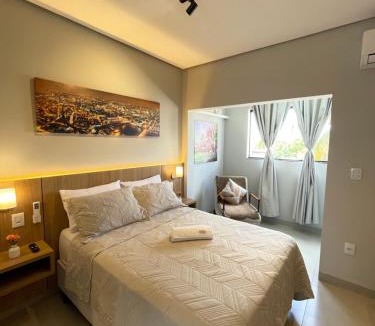 Jardim Palmeiras Apartment | Flat Executivo, Moderno e Aconchegante - Ahava Stays