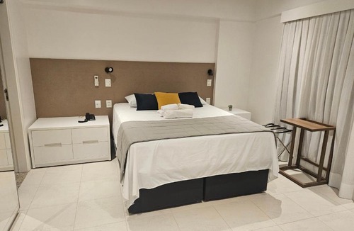 Setor Hoteleiro Norte Apartment | Flat II SAINT MORITZ, TOP 10, Aconchegante, Espaçoso, Vista, Esplanada, Região Central de Brasília, NOVO, Executivo ou Família