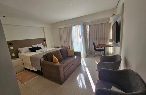 Setor Hoteleiro Norte Apartment | Flat II SAINT MORITZ, TOP 10, Aconchegante, Espaçoso, Vista, Esplanada, Região Central de Brasília, NOVO, Executivo ou Família