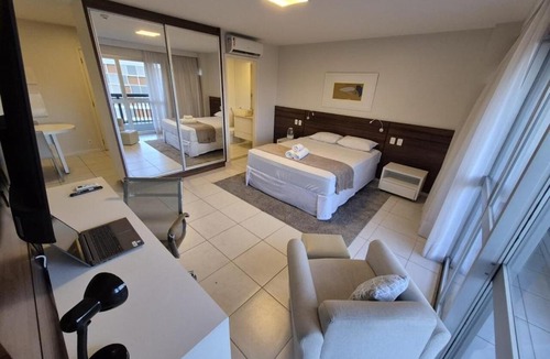 Setor Hoteleiro Norte Hotel | Flat moderno em SHN | Estrutura completa + WiFi