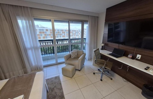 Setor Hoteleiro Norte Hotel | Flat moderno em SHN | Estrutura completa + WiFi
