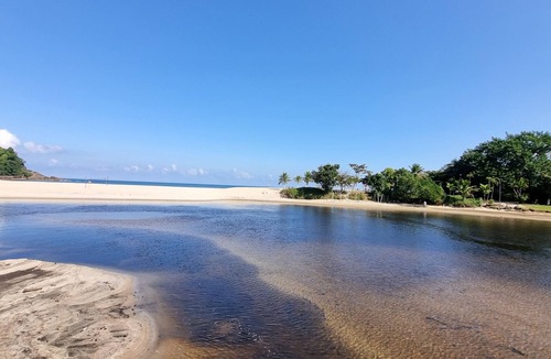 Barra do Una House | Flat n4 com Cozinha e Banheiro na Barra do Una em São Sebastião