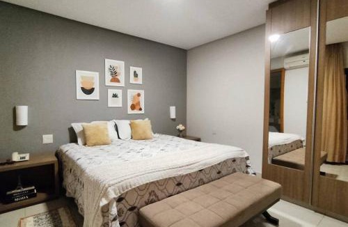 Setor Pedro Ludovico Apartment | Flat no Crystal Place, a 6 min do Flamboyant