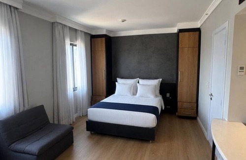 Zona Leste Hotel | Flat Premium no Meliá Tatuapé com piscina , academia e garagem