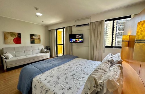 Vila Uberabinha Hotel | Flat sofisticado próximo Parque Ibirapuera