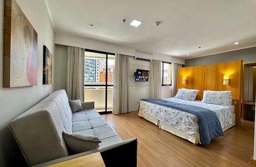 Vila Uberabinha Hotel | Flat sofisticado próximo Parque Ibirapuera