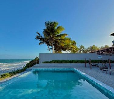 Pontal do Coruripe Apartment | Flat StudioMar - beira mar até 4 p - pé na areia