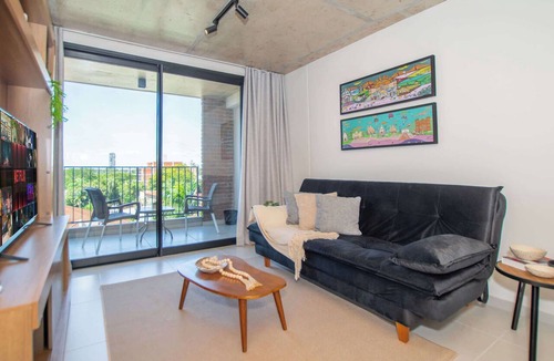 Asuncion Apartment | Furnished 2BR BBQ, Pool & Gym King Bed