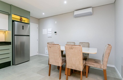 Cachoeira do Bom Jesus Apartment | Gastronomy | Barbecue Grill | 2 Bedrooms #CHA10