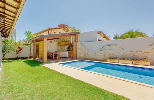 Canto do Mar House | GB115 Beautiful house with 4 suites 250m from the beach - Guarajuba