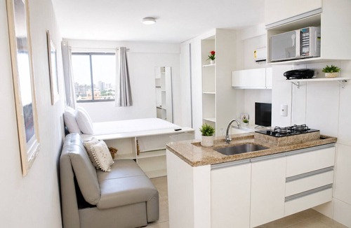 Boa Viagem Apartment | Golden Shop Home Service- Flat - Boa Viagem