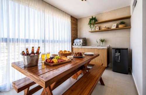 Barra de Sao Miguel House | Gourmet Balcony, Barbecue and Swimming Pool in Barra | San Martin | Destino BSM 203A