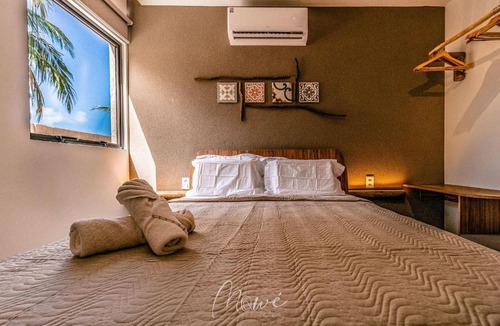 Tatuamunha Apartment | Ground floor apartment in front of the pool NSUN005