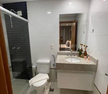 Jardim Goias Apartment | H-Flat Mobiliado com Garagem, 290m do Parque Flamboyant, Mínimo 2 Noites