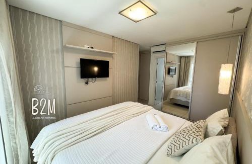Itacolomi Apartment | Homeclub beira-mar, piscina borda infinita