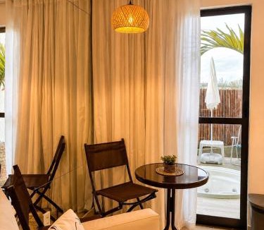 Praia dos Carneiros Apartment | Hospede-se com Estilo em Carneiros - Flat com Jacuzzi