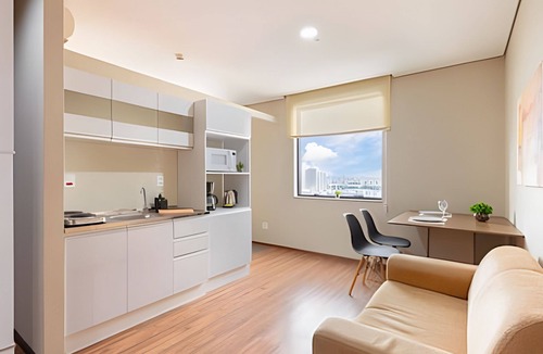 Osasco Apartment | Hospedez - Flat w/cupboard near Alphaville 1307