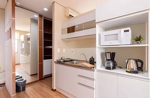 Osasco Apartment | Hospedez - Flat w/cupboard near Alphaville 1307